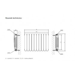 Camber - rysunek techniczny