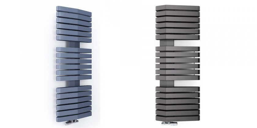 Masywne drabinki łazienkowe - Iron D oraz Iron S 