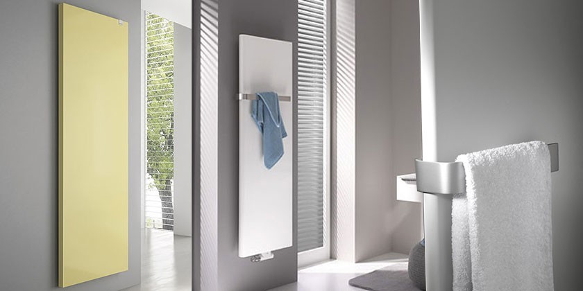 Grzejniki dekoracyjne z płaskim frontem: Niva, Relax, Pateo