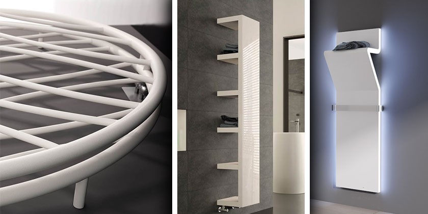 Oryginalny design grzejników Irsap: Quadraqua, Tratto, Medusa